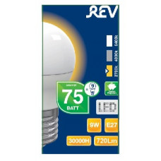 REV 32408 9 G45 Е27 9W 2700K теплый свет