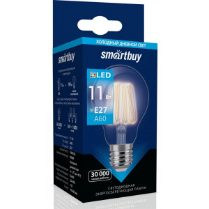 SMARTBUY (SBL-A60F-11-60K-E27) FIL A60-11W/6000/E27