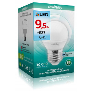 SMARTBUY (SBL-G45-9_5-40K-E27) G45-9,5W00/E27