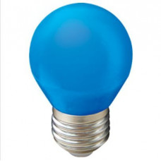 ECOLA K7CB50ELB GLOBE LED COLOR 5,0W G45 220V E27 BLUE шар Синий матовая колба 77X45