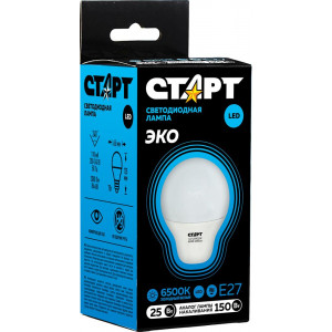 СТАРТ (464) LEDGLSE27 25W 65 WS 10/101 черный