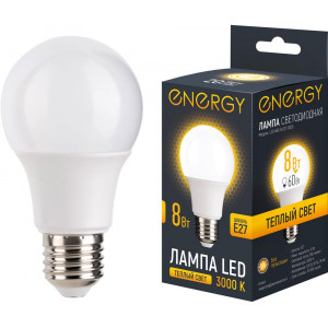 ENERGY LED А60-8-E27-3000 (109304)