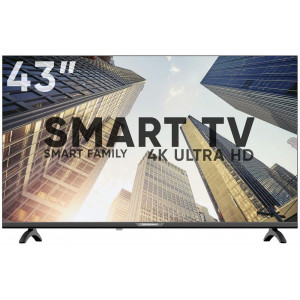 SOUNDMAX SM-LED43M01SU UHD SMART безрамочный