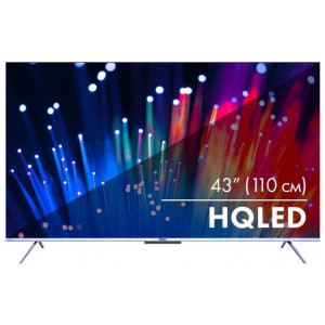 HAIER SMART TV S3, QLED, 4K ULTRA HD, серебристый