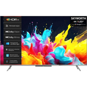 SKYWORTH LED 50G66G SMART TV 4K Ultra HD безрамочный