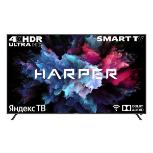 HARPER 75U750TS UHD SMART БЕЗРАМОЧНЫЙ