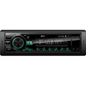 ACV AVS-401UBG (1din/База 36мм/зеленая/Bluetooth/USB/TYPE-C/AUX/SD/FM/4*50)