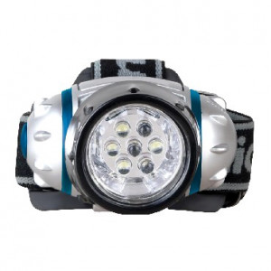 CAMELION LED5310-7F3 (фонарь налобн, металлик, 7LED, 3 реж, 3XR03 в компл, пласт, блист)