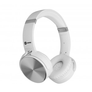 HARPER HB-217 WHITE (BLUETOOTH, с микрофоном, MICROSD, MP3-плеер)