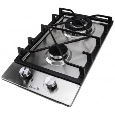 ELTRONIC (33-17) 2 конфорки , нержавеющая сталь