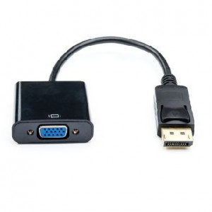 ATCOM (АТ6851) переходник DisplayPort(мale) -VGA(feмale) кабель 10см