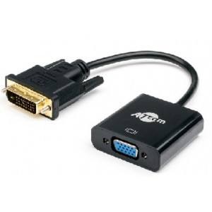 ATCOM (АТ9214) переходник DVI-D dual link(m)  VGA (f) 0.1 m