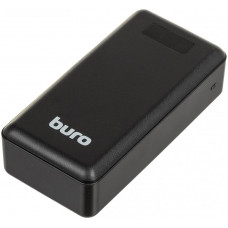 BURO Мобильный аккумулятор BPF30D 30000mAh QC4.0/PD3.0 22.5W 3A 2xUSB-A/USB-C черный (BPF30D22PBK)