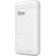 MORE CHOICE (4627151193809) PB33-20 White - 20000mAh 2USB 2.1A