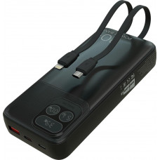 MORE CHOICE (4620202550620) PB55-20 с кабелем 1USB 3.0A 22.5W PD - 20000mAh черный