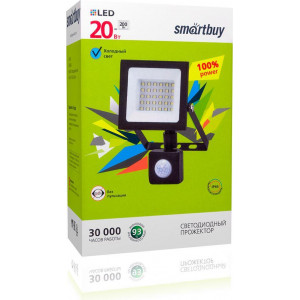 SMARTBUY (SBL-FLSEN-20-65) 20W/6500K/IP65