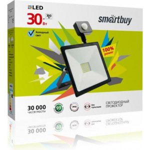 SMARTBUY (SBL-FLSEN-30-65) 30W/6500K/IP65