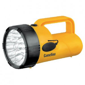 CAMELION LED29314 (фонарь аккум. 220В, желтый, 19 LED, 4В 2,3А-ч, пластик, коробка)