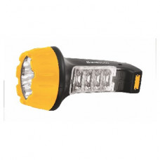 ULTRAFLASH (10973) LED3818 Аккумуляторный фонарь черный/желтый