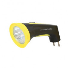 ULTRAFLASH LED3804M Аккумуляторный фонарь черный/желтый