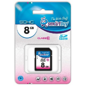 SMARTBUY (SB8GBSDHCCL10) SDHC 8GB Class10