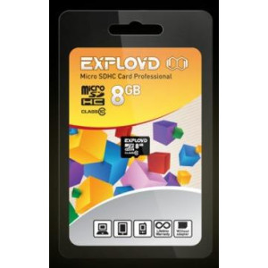 EXPLOYD MicroSDHC 8GB Class10