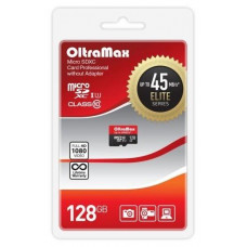 OLTRAMAX 128GB microSDXC Class 10 UHS-1 Elite [OM128GCSDXC10UHS-1-ElU1 w]