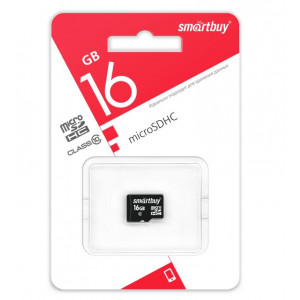 SMARTBUY (SB16GBSDCL10-00) MicroSDHC 16GB Сlass10