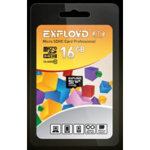 EXPLOYD MicroSDHC 16GB Class10