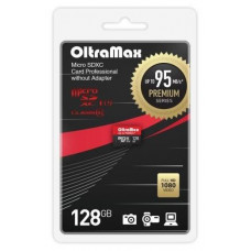 OLTRAMAX 128GB microSDXC Class 10 UHS-1 Premium (U3) [OM128GCSDXC10UHS-1-PrU3 w]