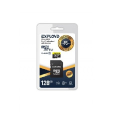 EXPLOYD MicroSDXC 128GB Class10 + адаптер SD (95MB/s)