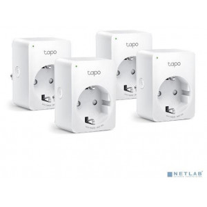 TP-LINK Tapo P110(4-pack) Умная мини Wi-Fi розетка, 4 шт.