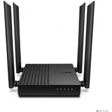 TP-LINK Archer A64 Двухдиапазонный гигабитный роутер Wi-Fi AC1300 с поддержкой Mesh и MU-MIMO