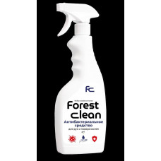 FOREST CLEAN Лосьон с антибактериальным эффектом, спрей. На основе изопропилового СПИРТА (65%) 500мл