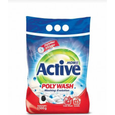 ACTIVE Стиральный порошок автомат Poly Wash , 1.5 кг (511701037)