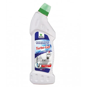 CLEAN&GREEN CG8073 прочистки канализационных труб Turbo-Gel (щелочное) 750 мл.