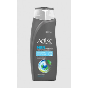 ACTIVE Шампунь мужской против перхоти CARE & BEAUTY. С климбазолом и ментолом, 350 мл (512102057)