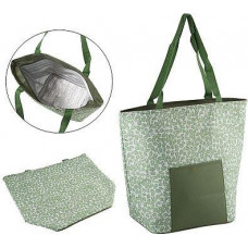 ECOS Термосумка Leaves Tote, CB-43, 20л, р-р: 42*17*34 см 5043