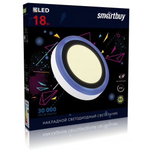 SMARTBUY (SBL1-DLB-18-3K-B) 18w/3000K+B