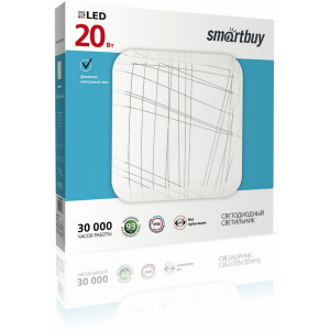 SMARTBUY (SBL-Line-20-W-6K) белый 20W Line