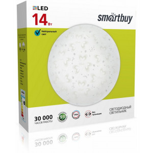 SMARTBUY (SBL-MD-14-W-6K) белый 14W Mood