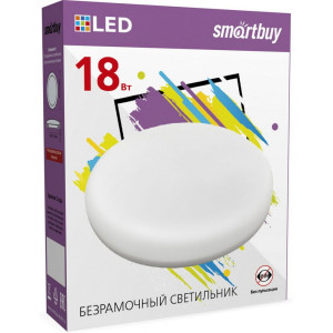 SMARTBUY (SBL-BDL-18-4K) безрамочный BDL круг 18Вт/4000К