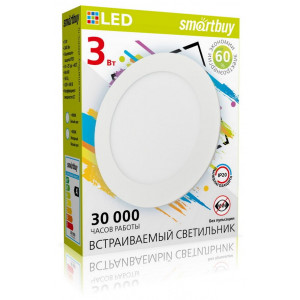 SMARTBUY (SBL-DL-3-65K) 3w/6500K