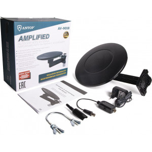 ANTOP AV-9018 DVB-T2 и ДМВ+МВ+FM активная