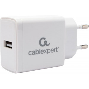 CABLEXPERT (22211) ЗУ5Вт, 1А, 1хUSB, белый, пакет