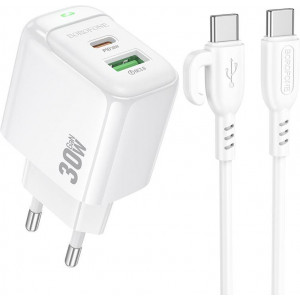BOROFONE (6941991113895) BAS45Aaa 2USB 3.0A PD 30W QC3.0