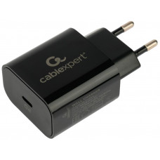 Cablexpert (21076) MP3A-PC-45, QC3.0/PD, 1 порт Type-C, черный, пакет