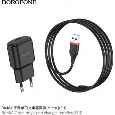 BOROFONE (6931474728364) для micro USB BA48Am Black