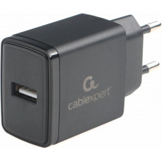 CABLEXPERT (22210) ЗУ10.5Вт, 2.1А, 1хUSB, чёрный, пакет