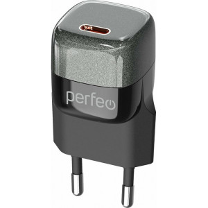 PERFEO (I4650) TYPE-C, GaN, 20W, черный